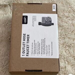 New In The Box Orbit 62061Z Single-Outlet Hose Watering Timer - Factory Sealed